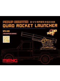 Meng Model - Pickup Mounted Quad Rocket Launcher