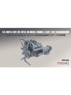   Meng Model - U.S. M911 C-HET 8V-92TA-90 Diesel Engine & CLBT-750 Transmission