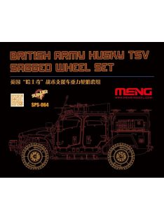 Meng Model - British Army Husky TSV Sagged Wheel Set (RESIN)