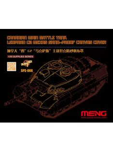   Meng Model - Canadian Main Battle Tank Leopard C2 MEXAS Sand-Proof Canvas Cover (RESIN)