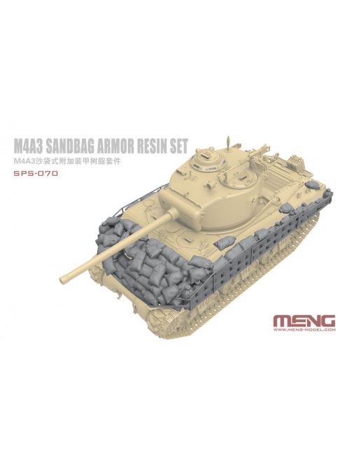 Meng Model - M4A3 Sandbag Armor Resin Set