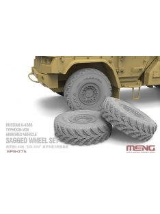   Meng Model - Russian K-4386 Typhoon-VDV Armored Vehicle Sagged Wheel Set (RESIN)