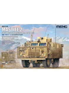   Meng Model - British Mastiff 2 6X6 Wheeled Protected Patrol Vehicle