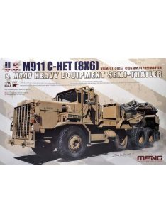   Meng Model - U.S. M911 C-HET(8X6) & M747 Heavy Equipment Semi-Trailer