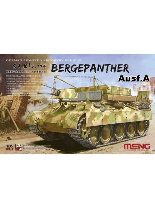 Meng Model - German Armored Recovery Vehicle Sd.Kfz.179 Bergepanther Ausf.A