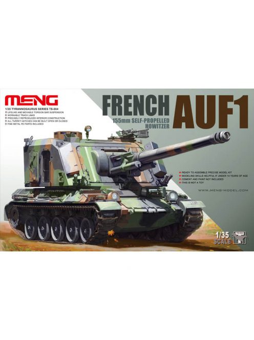 Meng Model - French Auf1 155Mm Self-Propelled Howitzer