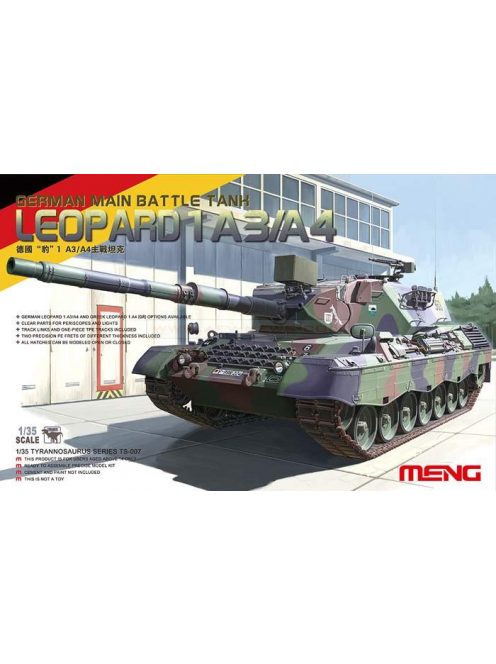 Meng Model - German Main Battle Tank Leopard 1A3/A4