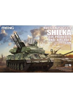   Meng Model - Russian Zsu-23-4 Shilka Self-Propelled Anti-Aircraft Gun