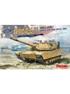   Meng Model - USMC M1A1 AIM U.S. Army M1A1 Abrams TUSK Main Battle Tank