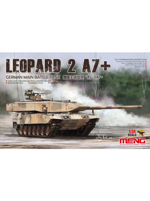 Meng Model - German Main Battle Tank Leopard 2A7+