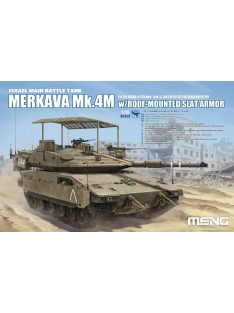   Meng Model - Israel Main Battle Tank Merkava Mk.4M w/Roof-Mounted Slat Armor