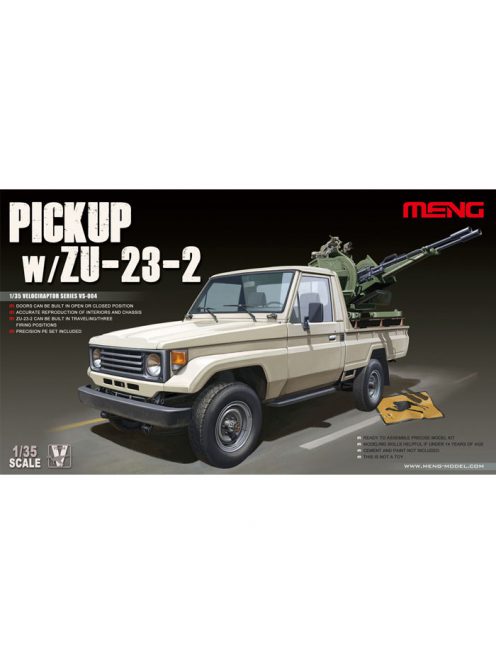 Meng Model - Pickup  Zu-23-2