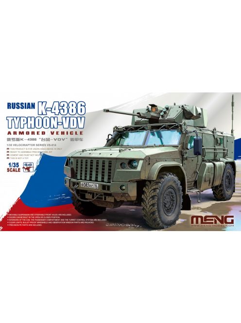 Meng Model - Russian K-4386 Typhoon-VDV Armored Vehicle