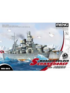   Meng Model - Warship Builder-Scharnhorst(cartoonized model kit)