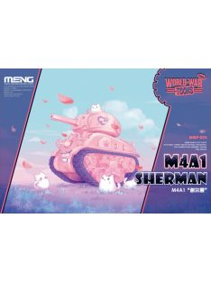 Meng Model - M4A1 Sherman (Cartoon Model,Pink Color)