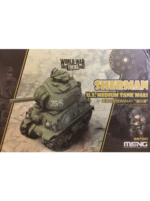 Meng Model - U.S. Medium Tank M4A1 Sherman