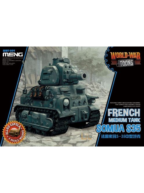 MENG-Model - French Medium Tank Somua S-35 (Cartoon Model)