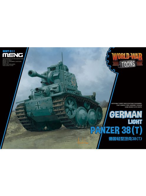 Meng Model - German Light Panzer 38T