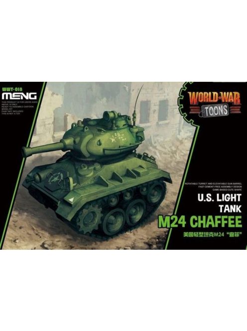 Meng Model - U.S. Light Tank M24 Chaffee (CARTOON MODEL)