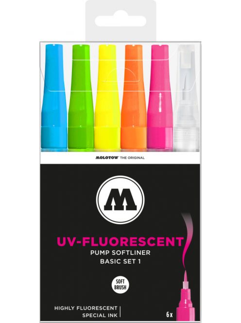 Molotow - Uv-Fluorescent Basic-Set 1