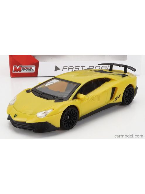 Mondomotors - Lamborghini Aventador Sv Superveloce 2018 Yellow