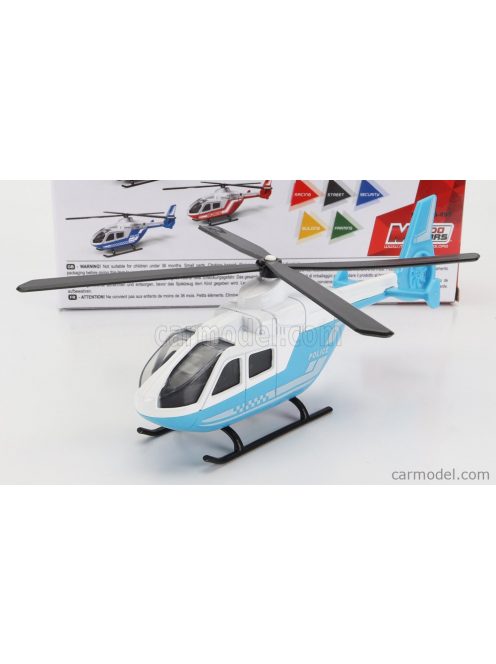 Mondomotors - Agusta Helicopter Police 2010 - Cm. 15.5 Light Blue White