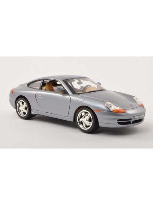 Motor-Max - Porsche 911 (996) Carrera, grau, 1:18