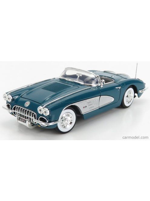 Motor-Max - Chevrolet Corvette Spider 1958 Green Silver