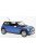 Motor-Max - Mini Cooper, blau/weiss, 1:18