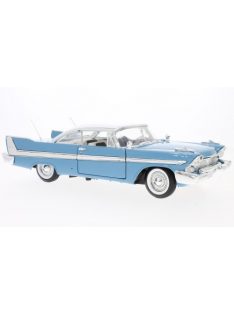 Motor-Max - Plymouth Fury, blau/weiss, 1958, 1:18