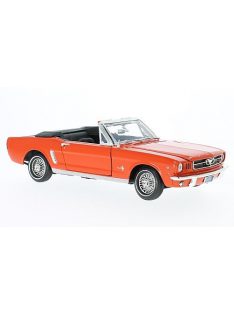 Motor-Max - Ford Mustang Convertible, orange, 1964, 1:18