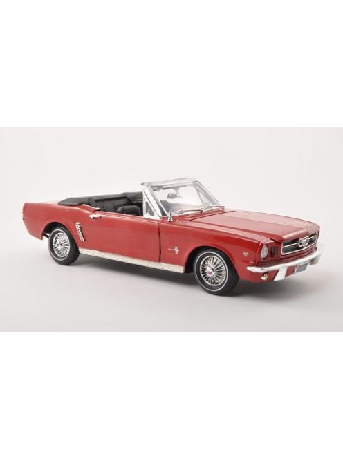 Motor-Max - Ford Mustang Convertible, rot, 1964, 1:18