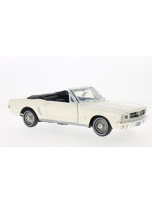 Motor-Max - Ford Mustang Convertible, weiss, 1964, 1:18