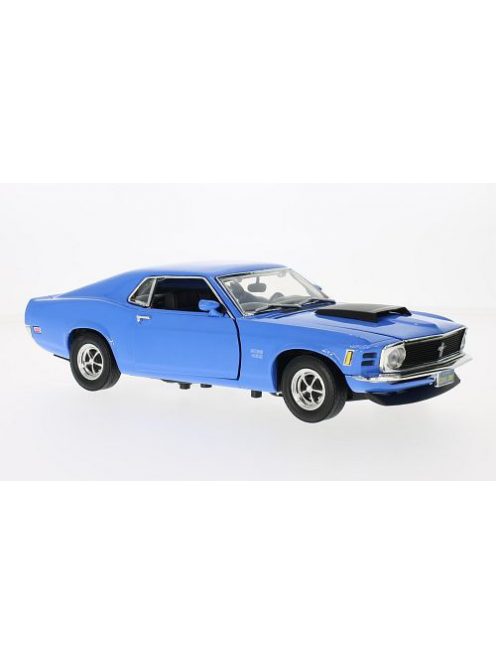 Motor-Max - Ford Mustang Boss 429, blau, 1970, 1:18