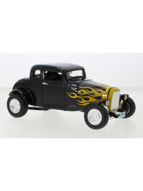 Motor-Max - Ford Five Window Coupe, schwarz, 1932, 1:18