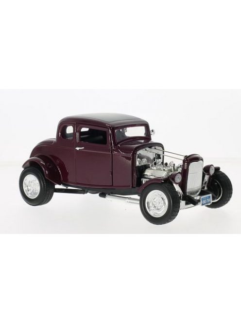 Motor-Max - Ford Hot Rod, lila, 1932, 1:18