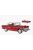 Motor-Max - Chevrolet Bel Air Convertible, rot, 1955, 1:18