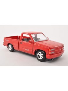 Motor-Max - Chevrolet 1500 Pick Up 454 SS, rot, 1992, 1:24