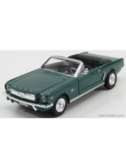 Motor-Max - Ford Usa Mustang Cabriolet Open 1964 Green Met