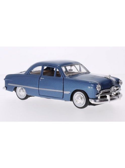 Motor-Max - Ford Coupe, blau, 1949, 1:24