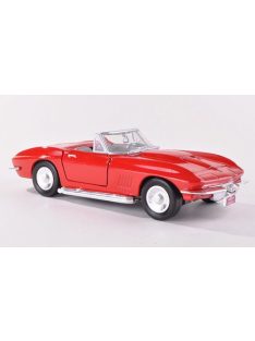   Motor-Max - Chevrolet Corvette Stingray Convertible (C2), rot, 1967, 1:24