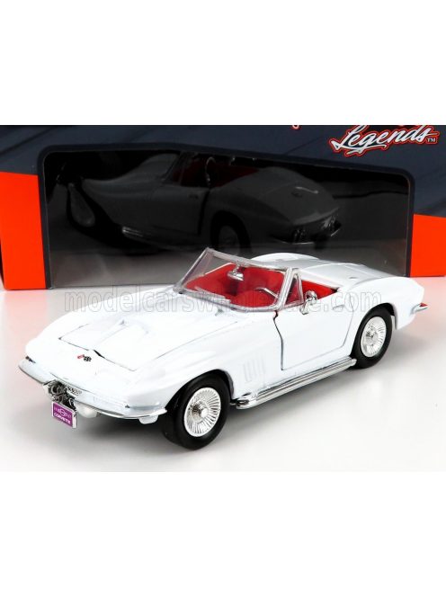 Motor-Max - CHEVROLET CORVETTE CABRIOLET 1967 WHITE