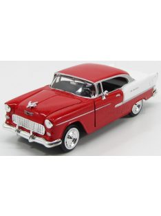 Motor-Max - CHEVROLET BEL AIR 2-DOOR 1955 RED WHITE