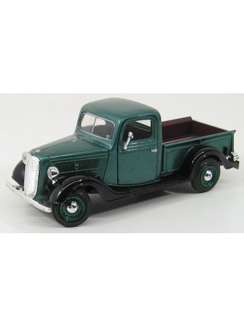 Motor-Max - FORD USA PICK-UP 1937 GREEN MET BLACK