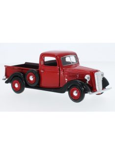 Motor-Max - Ford Pick Up, rot/schwarz, 1937, 1:24