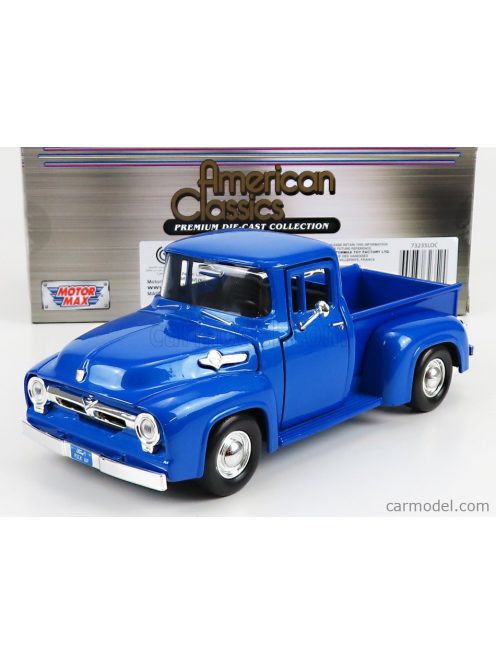 Motor-Max - Ford Usa F-100 Pick-Up 1956 Blue