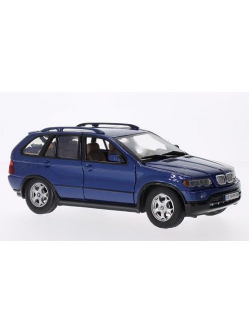 Motor-Max - BMW X5, dunkelblau, 1:24