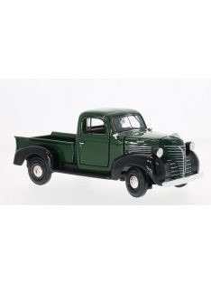   Motor-Max - Plymouth Pick Up, dunkelgrün/schwarz, 1941, 1:24