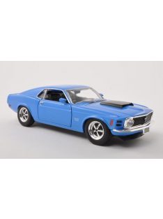 Motor-Max - Ford Mustang Boss 429, blau, 1970, 1:24