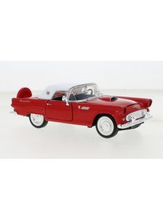 Motor-Max - Ford Thunderbird, rot/weiss, 1956, 1:24